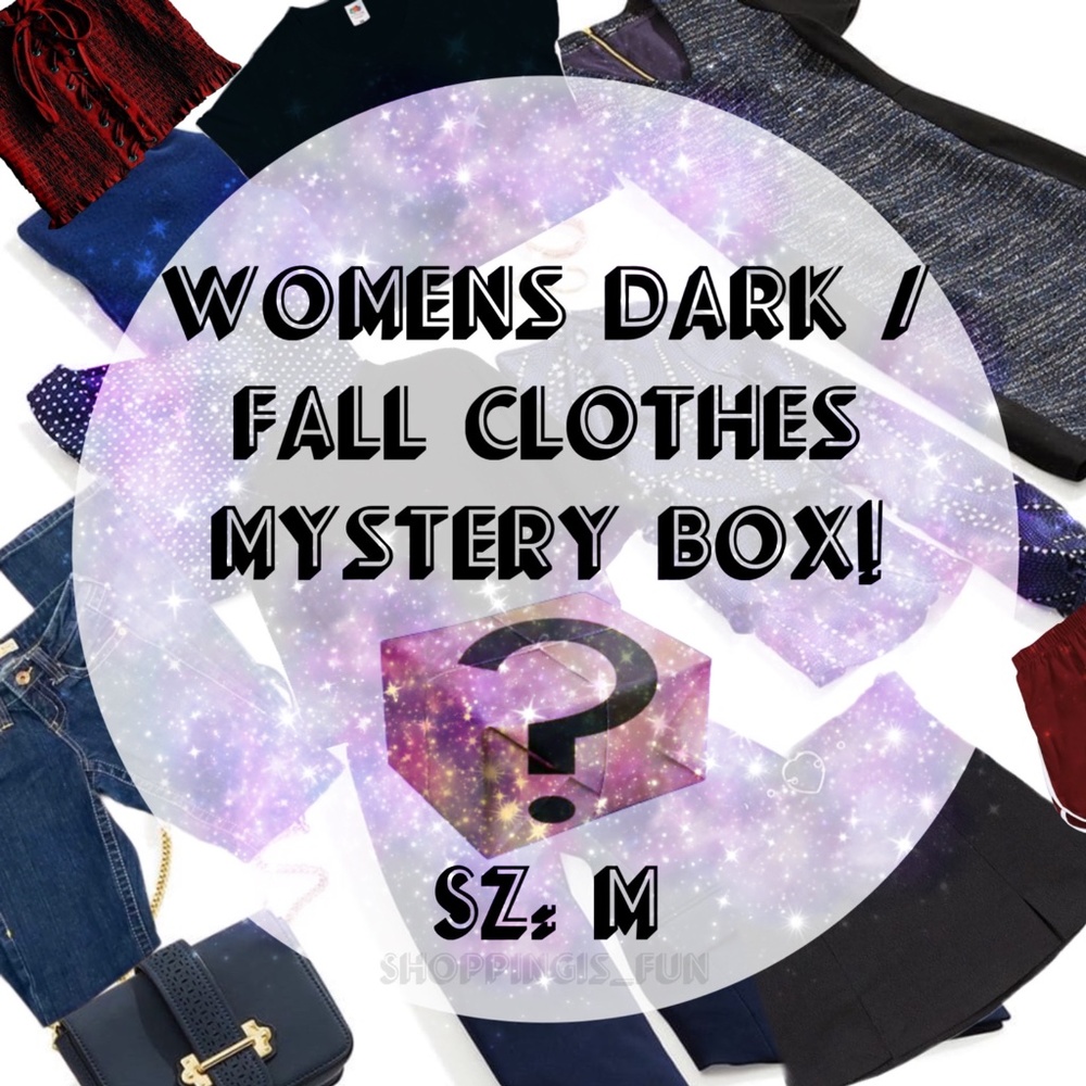 LOADED!!! - 10Pc MEDIUM Womens Mystery Clothing Box for FALL 🍂📦